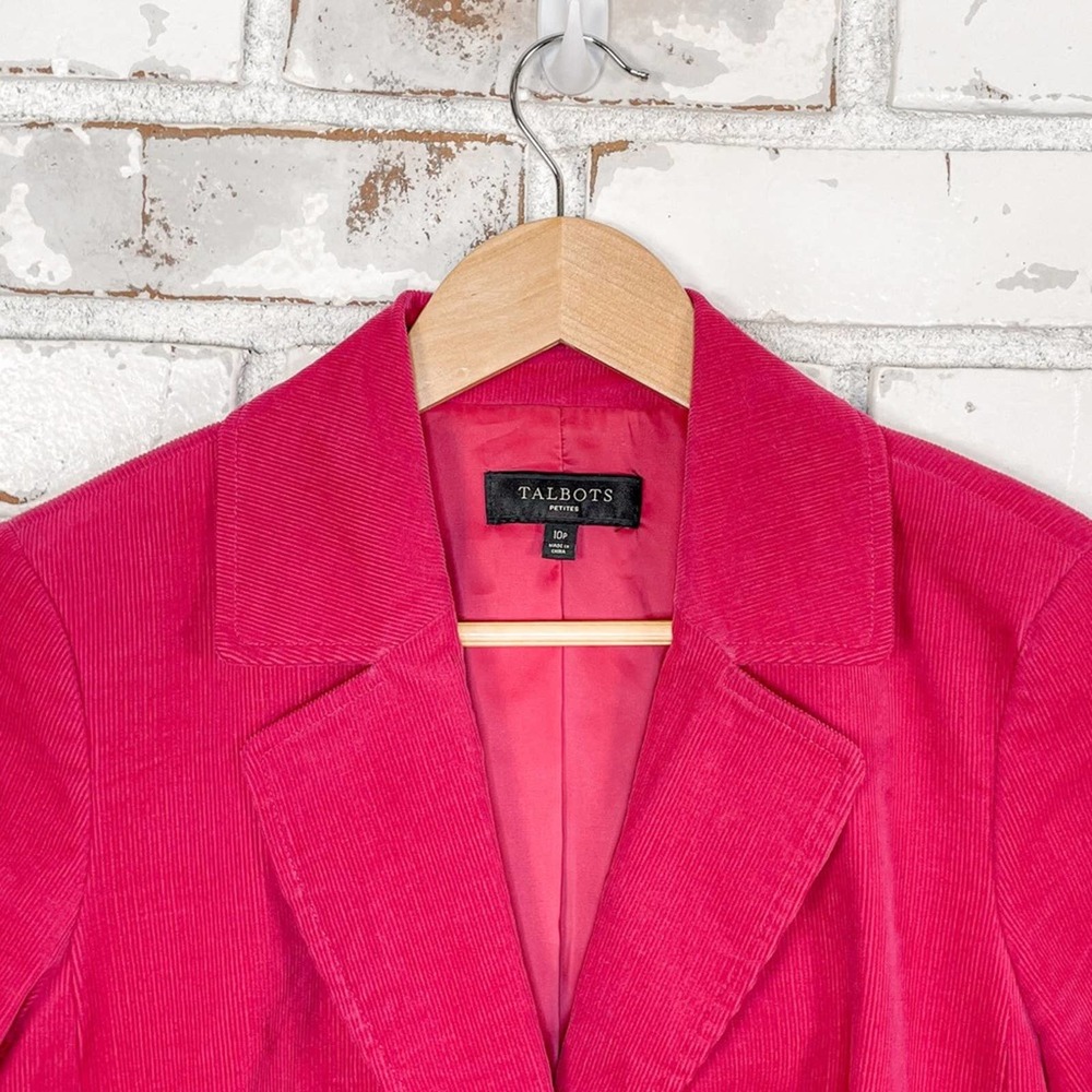 Talbots Pink Blazer - Picture 2 of 7